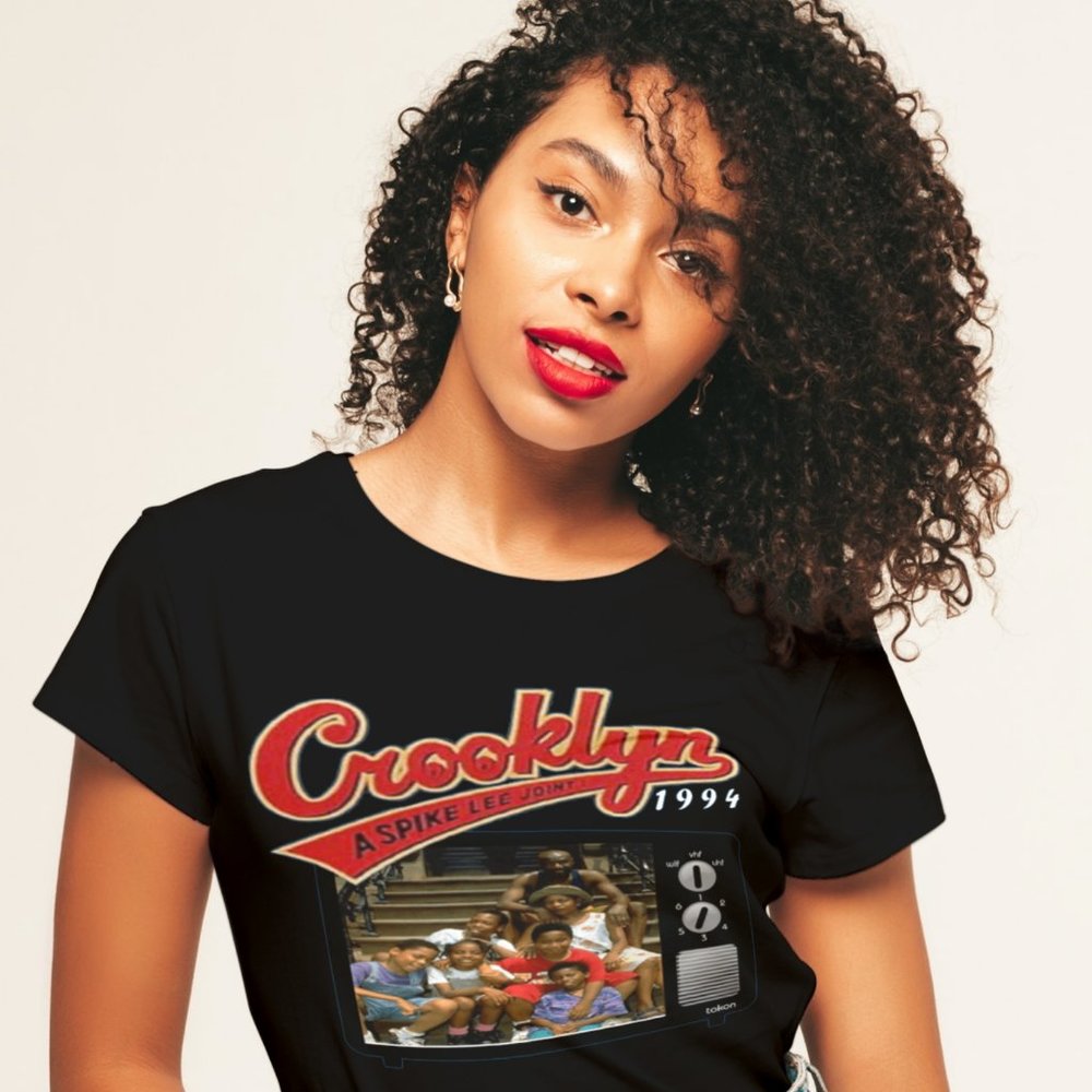 White, Crooklyn, 90's, T-Shirt